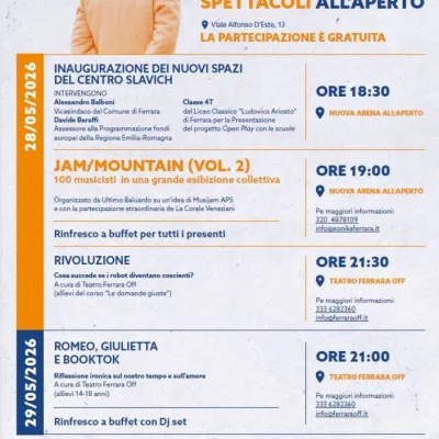 Locandina Inaugurazione