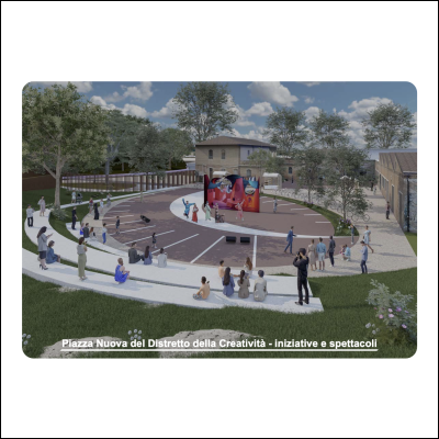 Polo creatività - Rendering
