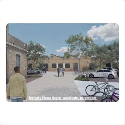 Polo creatività - Rendering