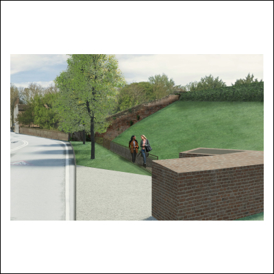 Le antiche Mura - Rendering