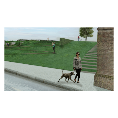 Le antiche Mura - Rendering