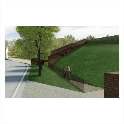 Le antiche Mura - Rendering