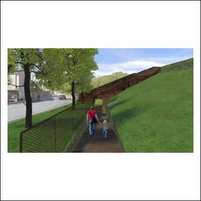 Le antiche Mura - Rendering