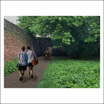 Le antiche Mura - Rendering