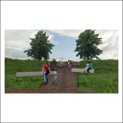 Le antiche Mura - Rendering