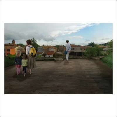 Le antiche Mura - Rendering
