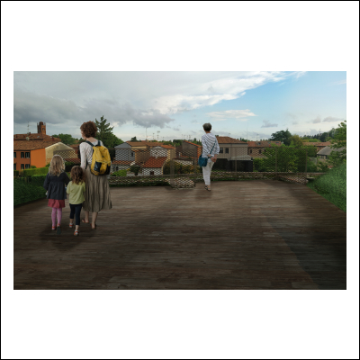 Le antiche Mura - Rendering