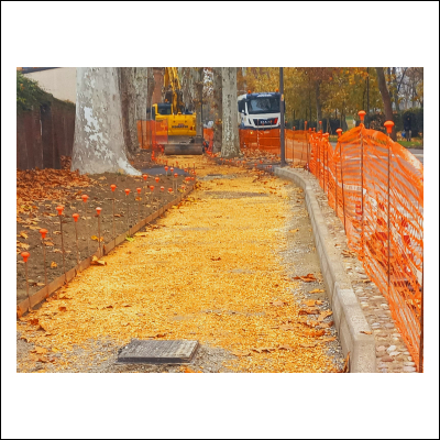 Avanzamento Cantiere Ciclabile 2